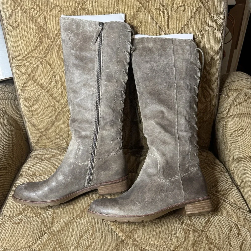 Sofft Sharnell II WP Knee High Leather Boot, Women's Size 9.5M, NEW MSRP $239.95